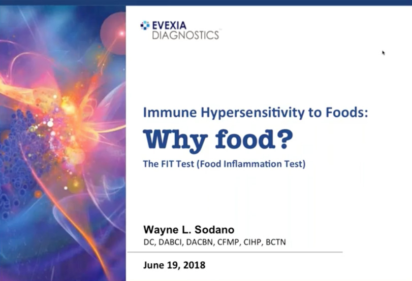 Why food? The FIT Test