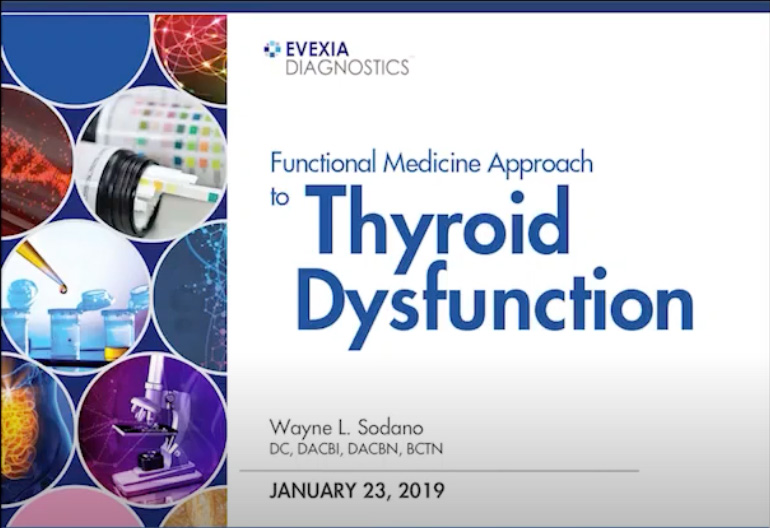 Functional Medicine Approach To Thyroid Dysfunction